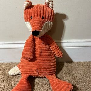 Jellycat Cordy Roy Fox Plush London Orange Corduroy Stuffed Animal Toy